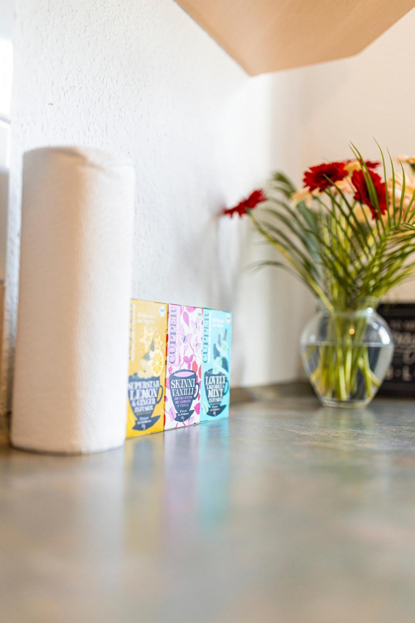 Modernes 2-Zimmer-Apartment Mit Balkon Und Netflix Jena Ngoại thất bức ảnh