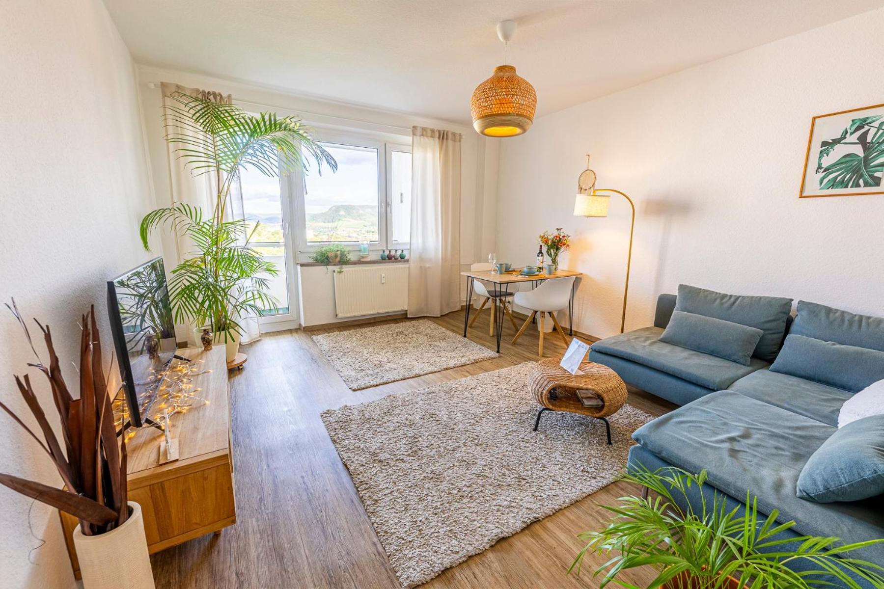 Modernes 2-Zimmer-Apartment Mit Balkon Und Netflix Jena Ngoại thất bức ảnh
